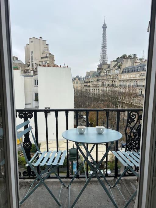 Appartement Paris Vue Tour Eiffel Trocadero Екстер'єр фото