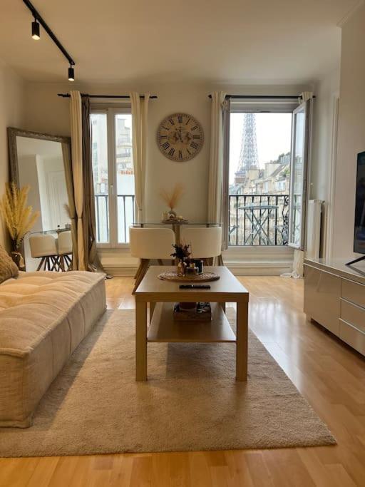 Appartement Paris Vue Tour Eiffel Trocadero Екстер'єр фото